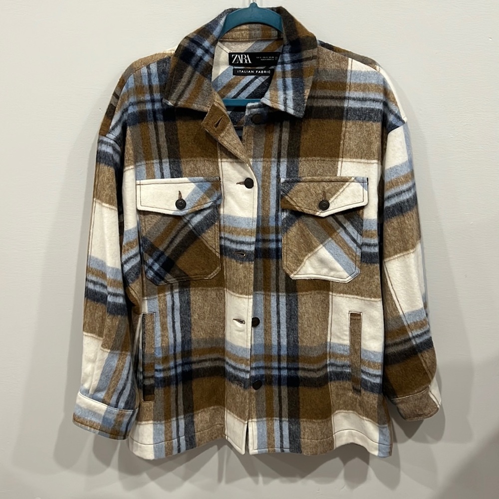 Zara Flannel Jacket